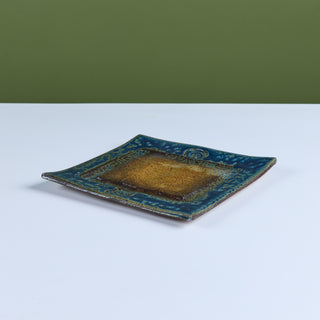 Glazed Stoneware Plate