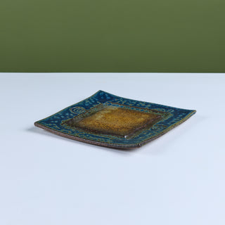 Glazed Stoneware Plate