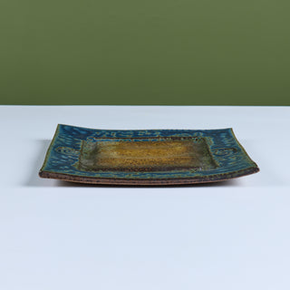 Glazed Stoneware Plate