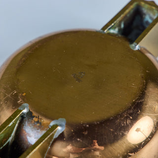 Aristocrat Copper & Brass Ashtray by Chase USA