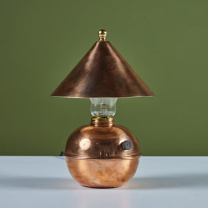 Copper Glow Lamp by Ruth Gerth for Chase