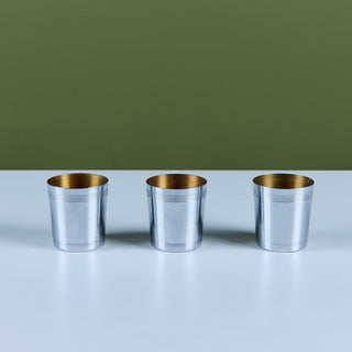 Set of Three Cocktail Tumblers by Chase USA