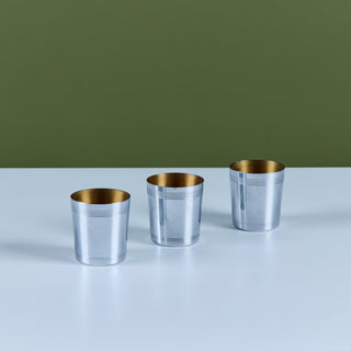 Set of Three Cocktail Tumblers by Chase USA