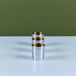 Set of Three Cocktail Tumblers by Chase USA