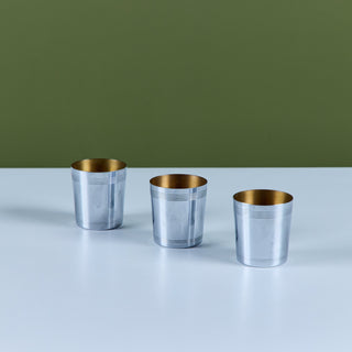 Set of Three Cocktail Tumblers by Chase USA