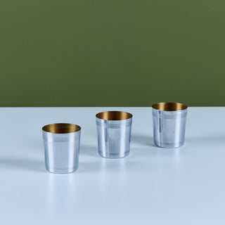 Set of Three Cocktail Tumblers by Chase USA