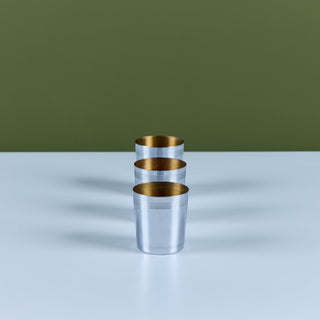 Set of Three Cocktail Tumblers by Chase USA