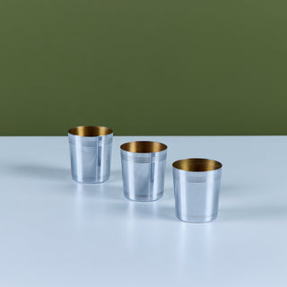 Set of Three Cocktail Tumblers by Chase USA