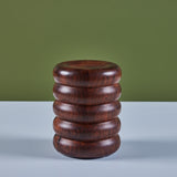 Hawk & Stone Claro Walnut Ribbed Stand