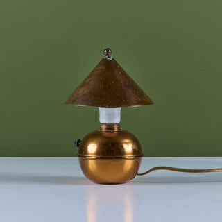Copper Glow Lamp by Ruth Gerth for Chase