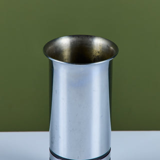 Chrome Vase by Walter von Nessen for Chase USA