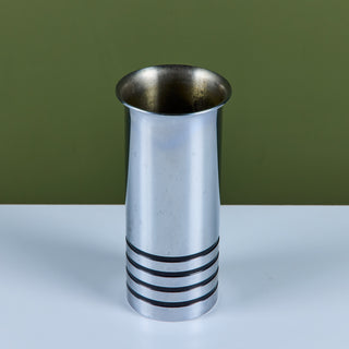 Chrome Vase by Walter von Nessen for Chase USA