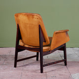 Illum Wikkelsø Leather Lounge Chair for Aarhus