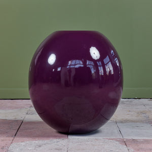 Large Purple Egg Planter by Marilyn Kay Austin for Architectural Pottery