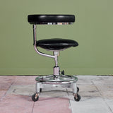 ON HOLD ** Adjustable Chair with Leather Seat by Den-Tal