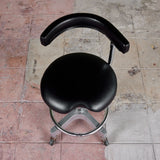 ON HOLD ** Adjustable Chair with Leather Seat by Den-Tal
