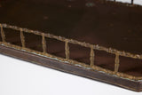 Octagonal Brass Tray with Handles