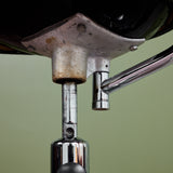 ON HOLD ** Adjustable Chair with Leather Seat by Den-Tal