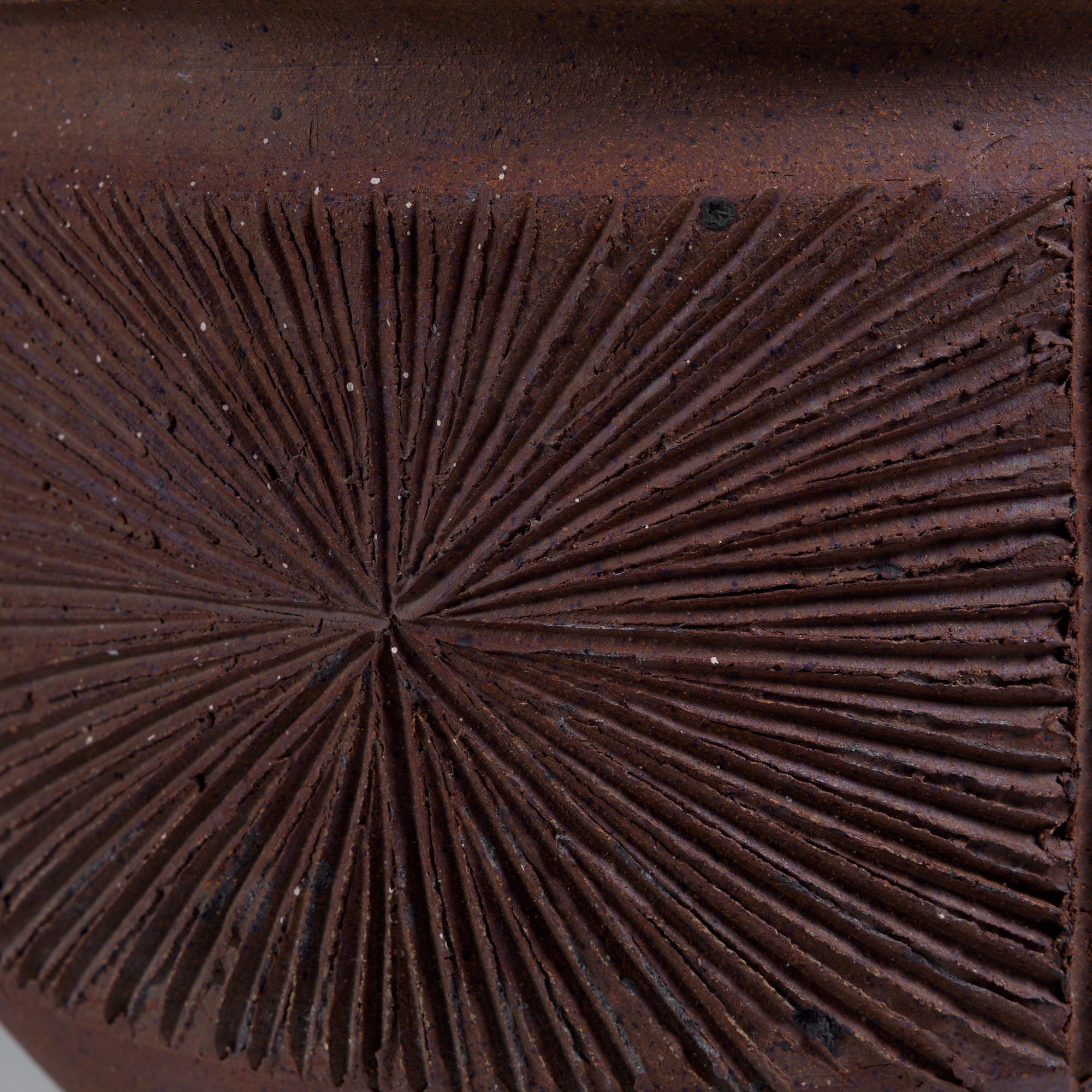 David Cressey & Robert Maxwell Stoneware “Sunburst” Bowl Planter for Earthgender