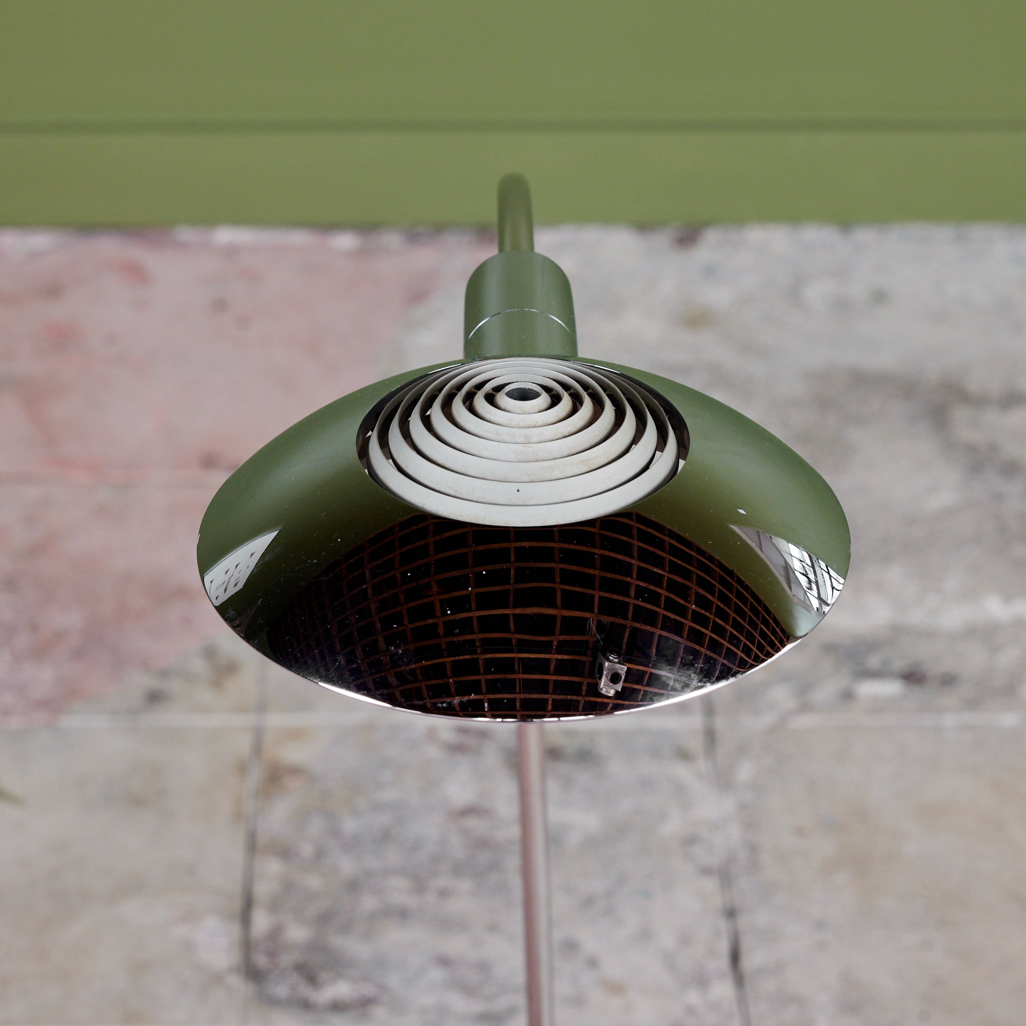 Cedric Hartman Chrome Pharmacy Floor Lamp