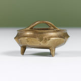 ON HOLD ** Petite Brass Bowl with Handles