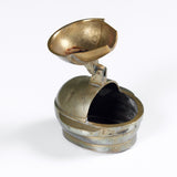 Flip Top Brass Ashtray