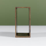 Hollow Brass Rectangular Object