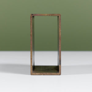 Hollow Brass Rectangular Object