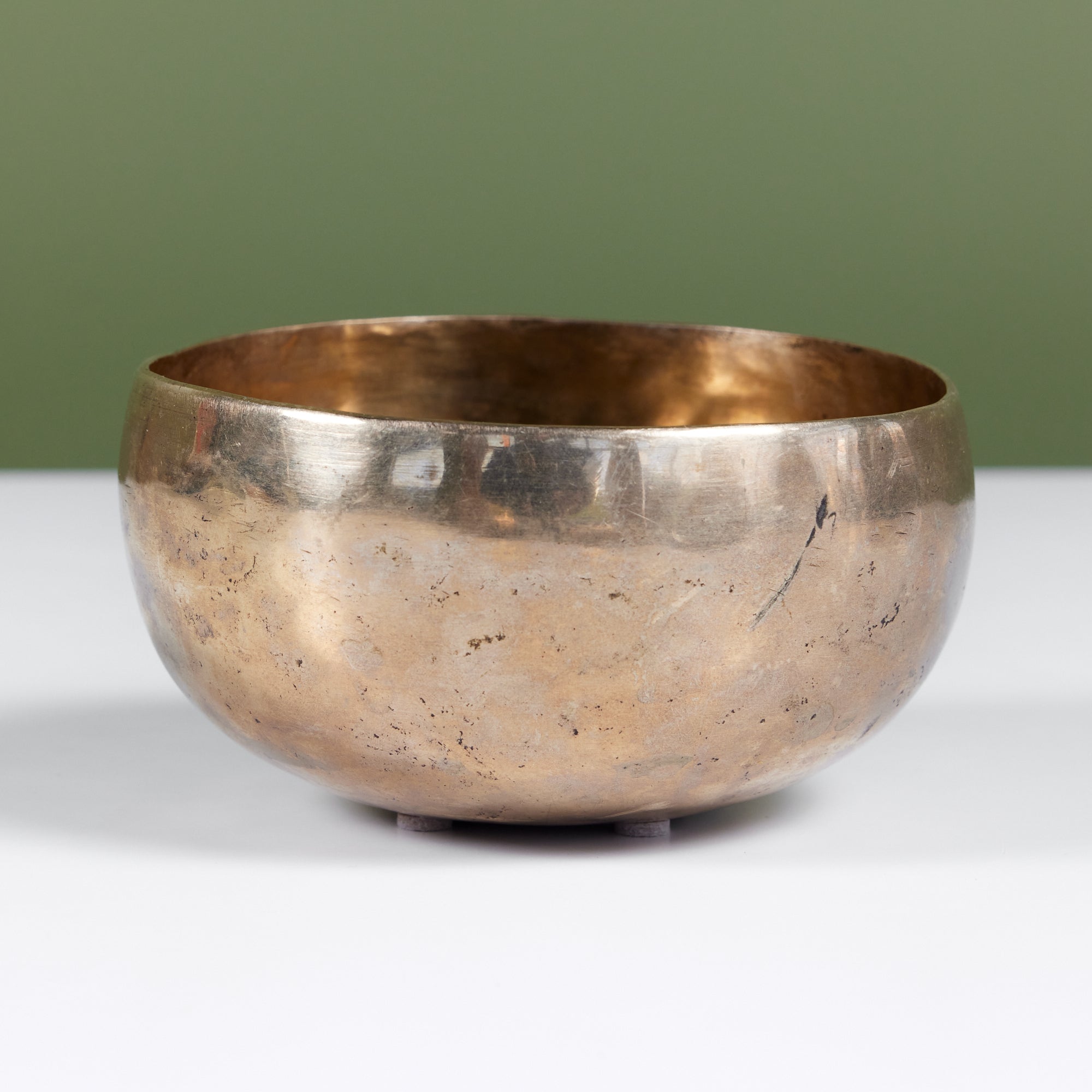 Bronze Hammered Tibetan Singing Bowl