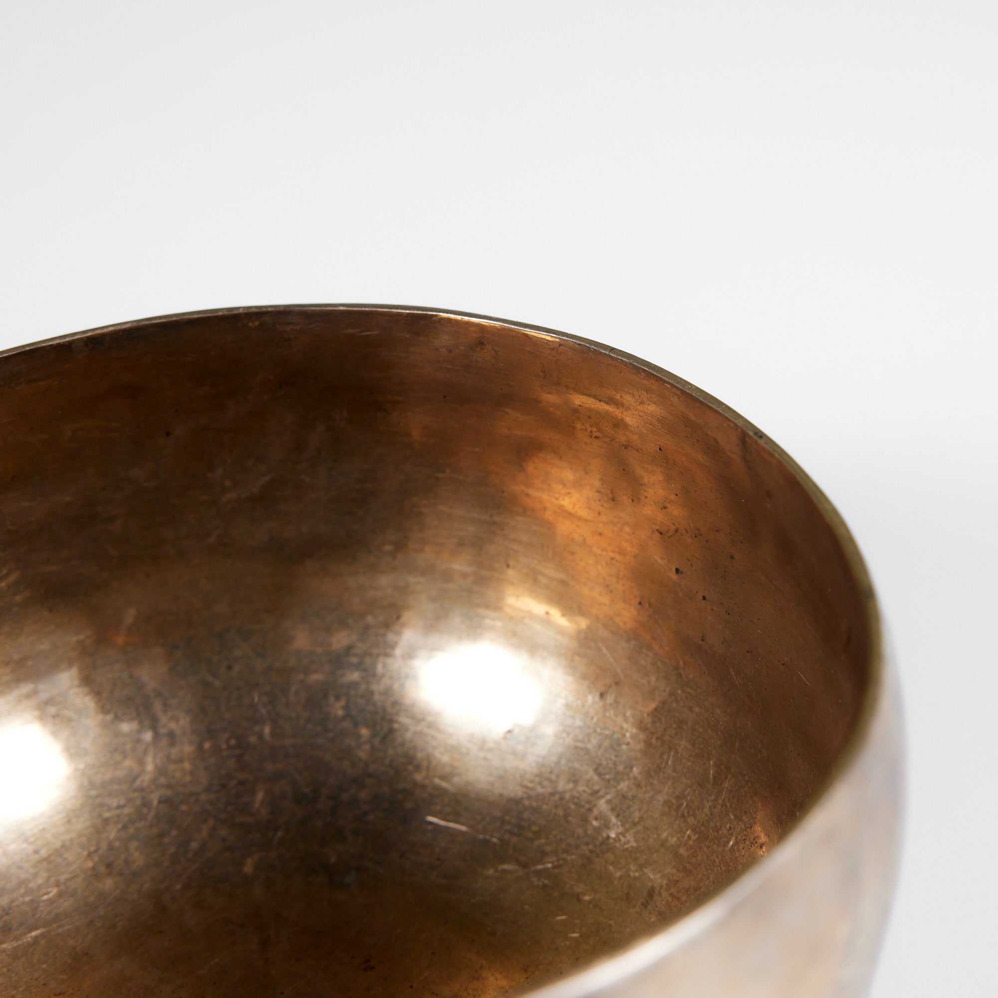 Bronze Hammered Tibetan Singing Bowl