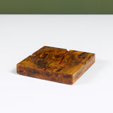 Amber Resin Ashtray