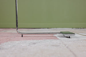 Cedric Hartman Chrome Pharmacy Floor Lamp