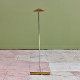 Cedric Hartman Brass and Stainless Steel Floor Lamp