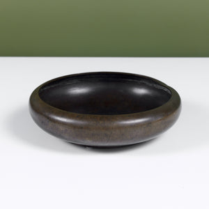 Cast Bronze Modernist Bowl