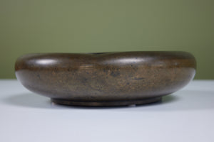 Cast Bronze Modernist Bowl