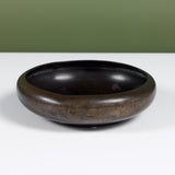 ON HOLD ** Cast Bronze Modernist Bowl