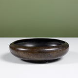 Cast Bronze Modernist Bowl