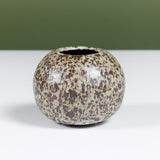 Gray Speckle Glazed Bud Vase