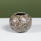 Gray Speckle Glazed Bud Vase