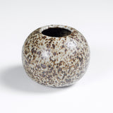 Gray Speckle Glazed Bud Vase