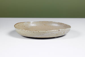 ON HOLD ** Ceramic Glazed Rimmed Dish