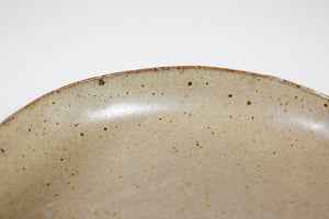ON HOLD ** Ceramic Glazed Rimmed Dish