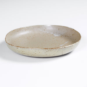 ON HOLD ** Ceramic Glazed Rimmed Dish