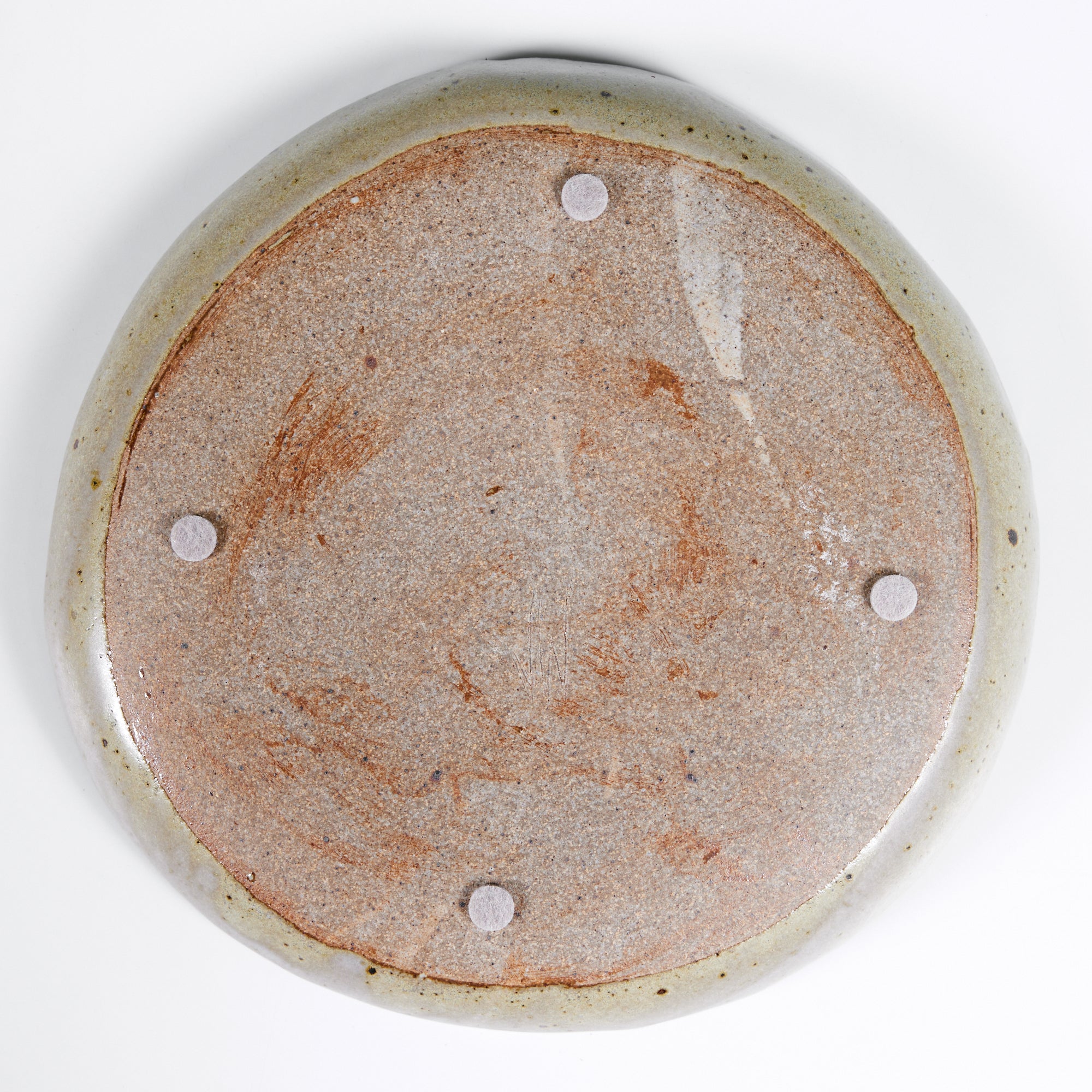ON HOLD ** Ceramic Glazed Rimmed Dish