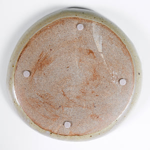ON HOLD ** Ceramic Glazed Rimmed Dish