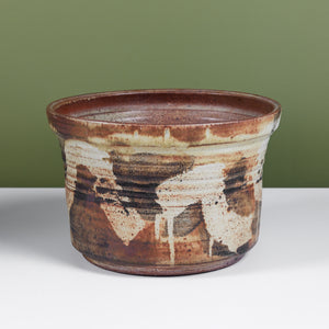 Kazuko Matthews Ceramic Glazed Planter