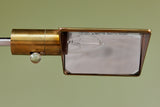 Cedric Hartman Brass and Stainless Steel Floor Lamp