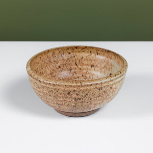 Hand Thrown Ceramic Speckle Glazed Bowl