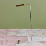Cedric Hartman Brass and Stainless Steel Floor Lamp