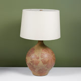 David Cressey Floral Motif Ceramic Glazed Lamp